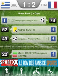 Suivez les matchs de la coupe du monde de football sur votre iPhone Suivez les matchs de la coupe du monde de football sur votre iPhone